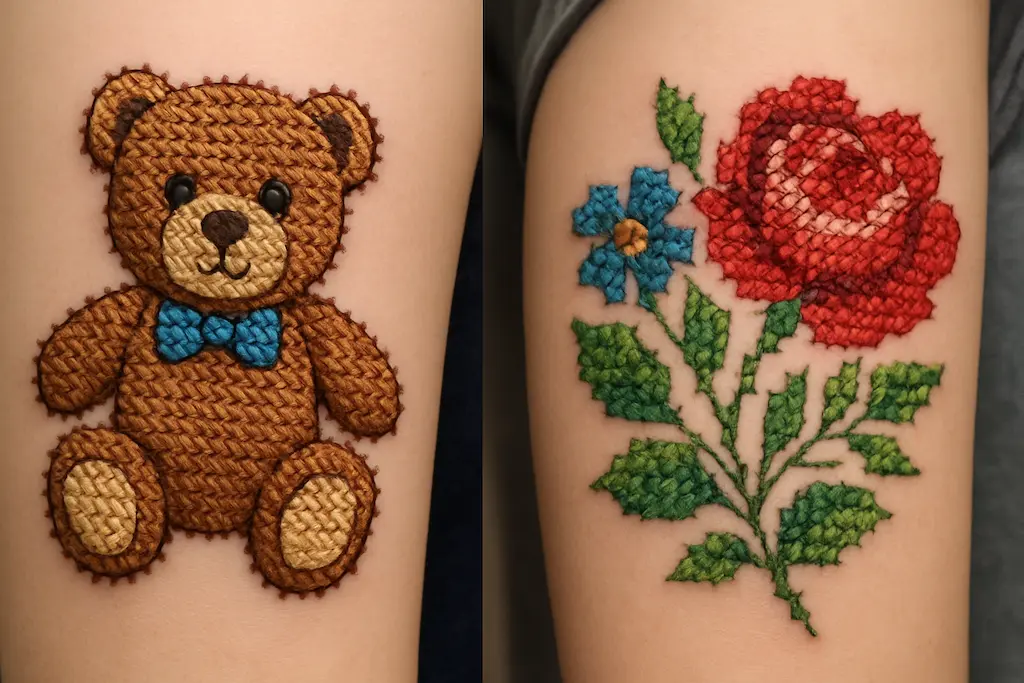 Embroidery Tattoos