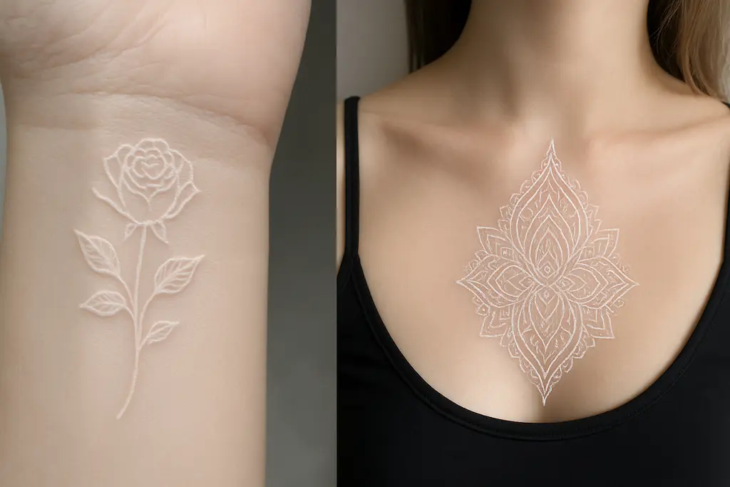 White Ink Tattoos