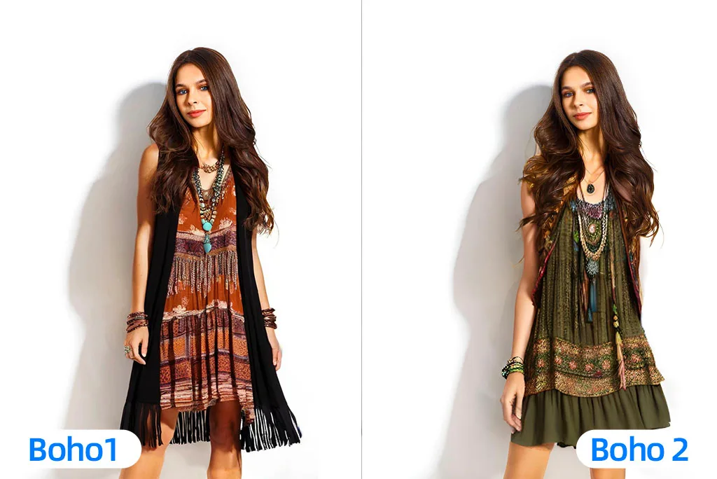 ai Bohemian clothes