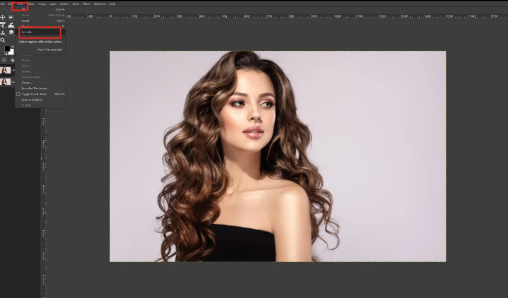 Select by Color Tool