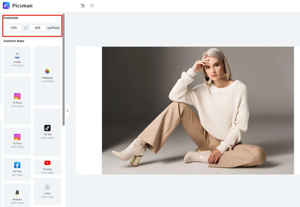 Change or adjust the Pixels with Picsman