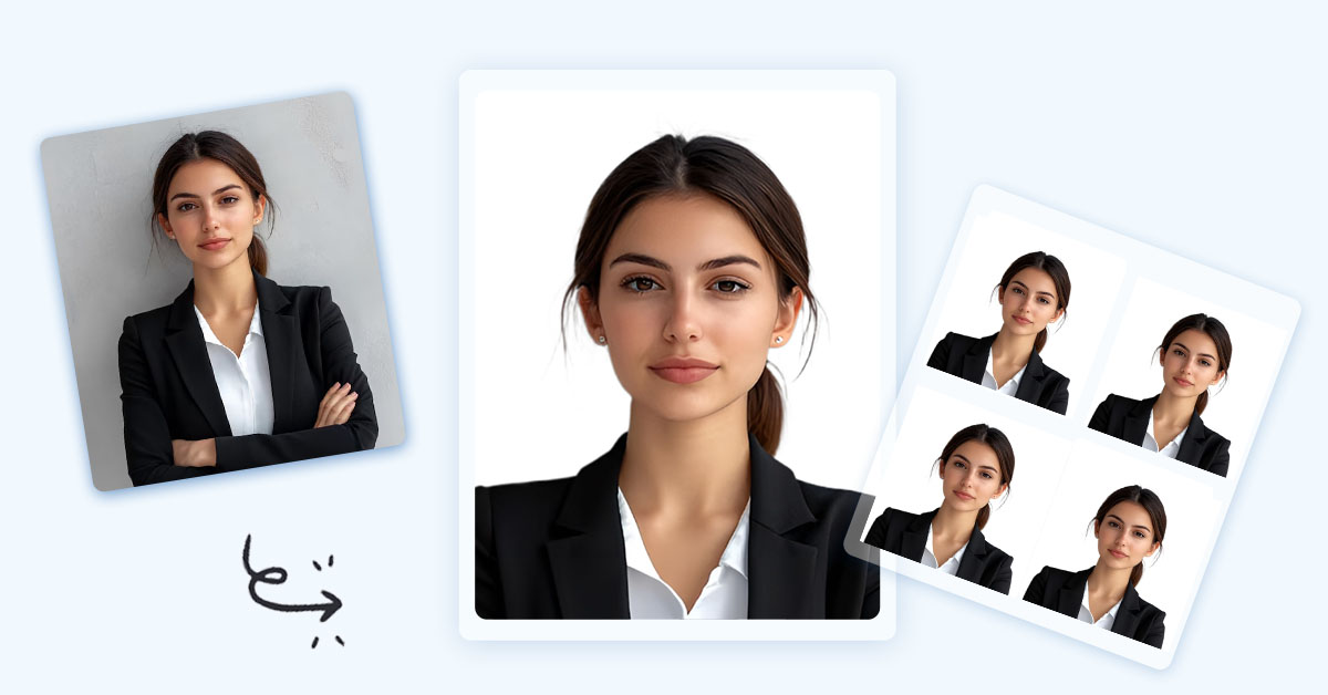 Picsman's passport photo maker