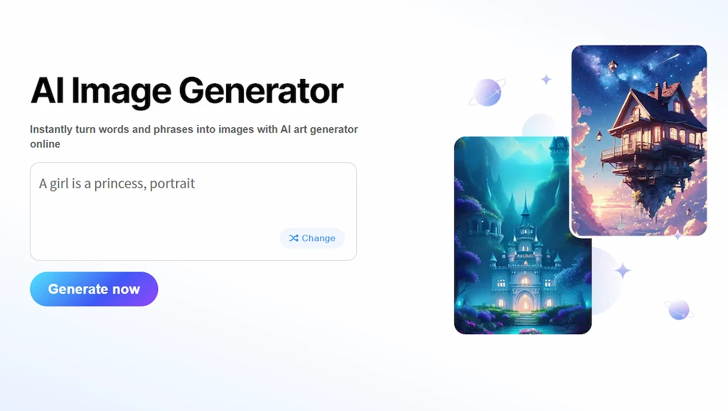 Picsman's free online AI Image Generator