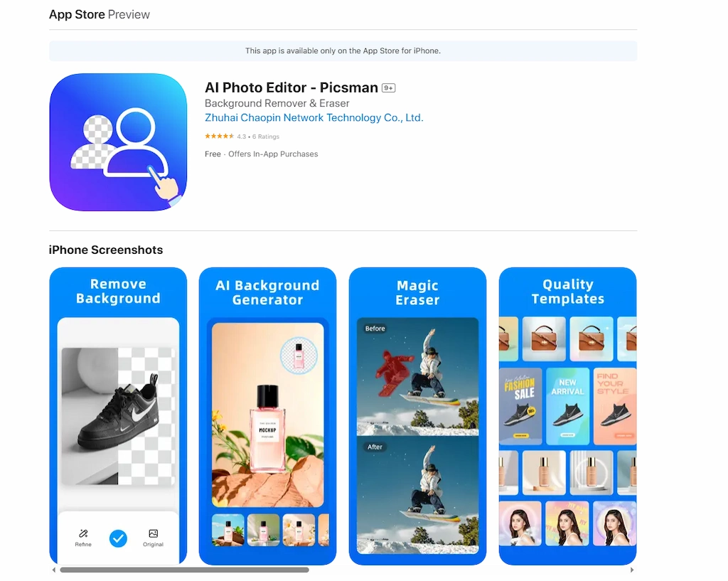 Download Picsman in the App Store