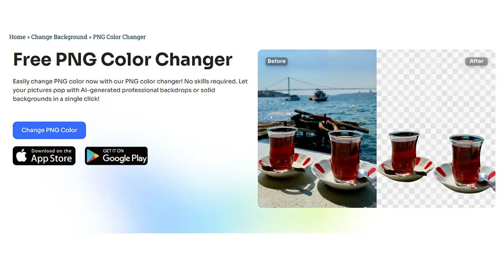 How to Replace the Color of a PNG Image in AI Ease