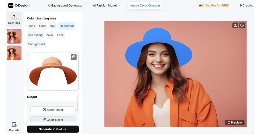 How to Recolor PNG with X-design