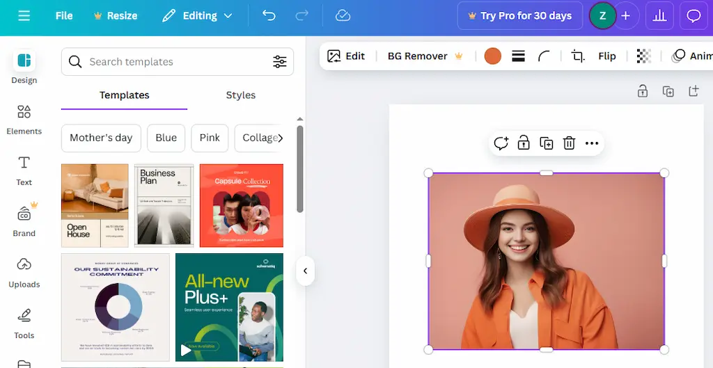 How to Edit PNG Color in Canva