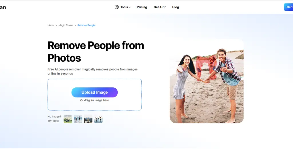 Click here for the "Remove People from Photos" feature.